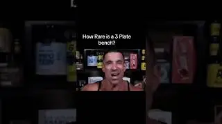How rare is a three plate bench press? #motivation #powerlifting #bodybuilding #powerbuilding #gym