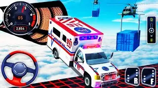 Ambulance Stunt Van Racing - Impossible Tracks Car Driving Simulator - Android GamePlay