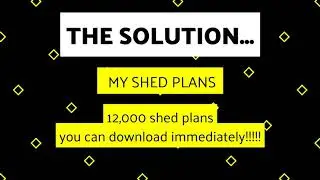 Plans to build your new Shed, Workshop, Studio, Barn + hundreds more... 12,000 detailed designs here
