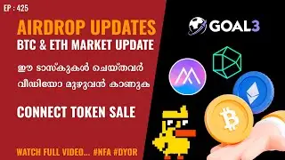 BTC Market Update | Goal3 ZkUSD Update | Connect Token Sale | Gaganode App Update | Polyhedra Points