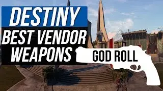 Destiny BEST VENDOR WEAPONS for JULY 4 to JULY 11 WEEKLY VENDOR RESET Top 3 Vendor Weapons