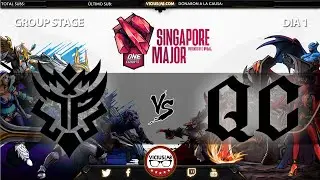 THUNDER PREDATOR vs QUINCY CREW - 1 - ONE Esports Dota 2 Singapore Major Presented by PGL - Viciusla