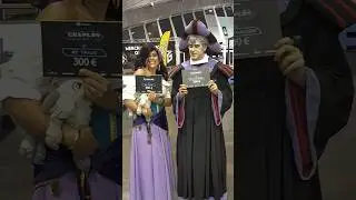Frollo and Esmeralda at the Tenerife GG Cosplay Contest | #Cosplay #HunchbackOfNotreDame #Disney