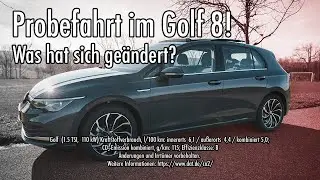 VW Golf 8 1.5 TSI | 2020 | Probefahrt | 150 PS |Neuvorstellung | Test | Schmidtmotorsport