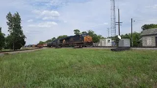 Weird K5hl Fouled CSX 3289 Leading A Monsterous Q401-06 Heading South - Soft @ The Diamond!