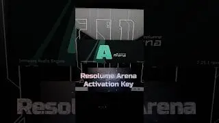 🔑 Resolume Arena Activation #ResolumeArena #ResolumeActivation #VJSoftware #LiveVisuals #vmix