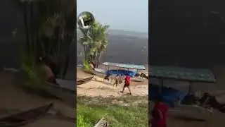 no Amazonas o Rio que engoli tudo em tempo de temporal.