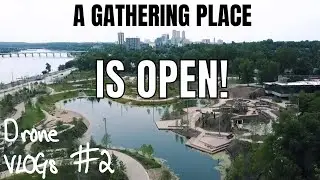 IT'S OPEN - A GATHERING PLACE in Tulsa, OK  Last Flyover l Drone VLOGs #2