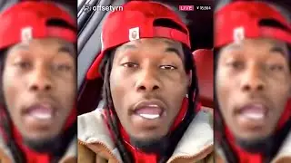 Offset Reacts to Takeoff Death on Instagram Live