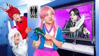 СИГМА в ТЕЛЕ ДЕВОЧКИ КАВАЙ на 24 ЧАСА! Вся ШКОЛА НАС БОИТСЯ!