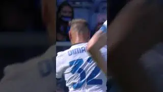 Dimarco's top corner free kick goal vs Sampdoria 💥⚽#Shorts