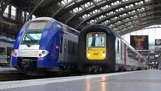 Trains en Gare de Lille Flandres - Lille Station & Trains