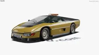 Dodge M4S PPG Turbo Concept 1981 3D model by 3DModels.org