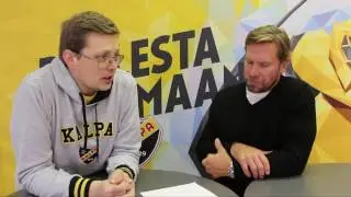 KalPa-TV 1.12.2016 - Kimmo Timonen vastaa kysymyksiin KalPa-ajoista