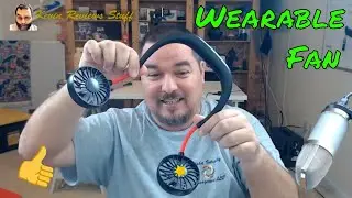 Kevin Reviews Stuff | Review of the Hands Free Fan Neckband Sport Fan