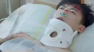 The handsome young man had to use a medical support device on his body/drama new sick male lead#sick