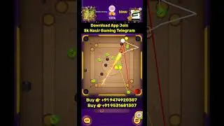 Carrom Pool AutoPlay Aim 😳 Sk Nasir Gaming #carrompool