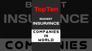 Top 10 Largest Insurance Companies in the World by Market Cap | #NKProTopTen #shorts #ytshorts