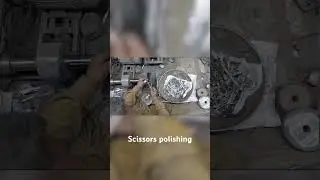 Medical Scissors Polishing #manufacturing