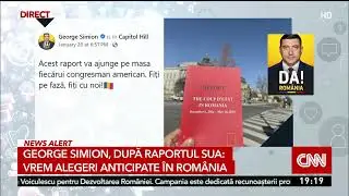 George Simion, după raportul SUA: Vrem alegeri anticipate &icirc;n Rom&acirc;nia