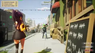 Anime vs Evil: Apocalypse - Gameplay [Third-person shooter/Adventure/Casual/Anime style]