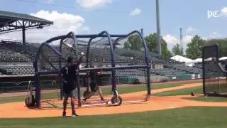 From the hardwood to the diamond, Kyle Holder gave up his love for basketball to pursue baseball