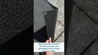 Tappeto Zerbino Entrata Ingresso Casa Esterno Interno Antiscivolo Asciugapassi Nevada