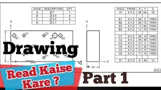 engineering drawing read Kaise Kare  || Basic about dimensioning system || Engineering drawing