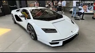 LAMBORGHINI COUNTACH LP 800 4 ЛЕГЕНДАРНЫЙ СУПЕРКАР 2022 ГОДА, ОГРАНИЧЕННЫЙ ВЫПУСК 1 ИЗ 112 ПРОГУЛОК
