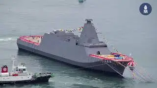 Японская компания Mitsui E&S спустила на воду новый фрегат &laquo;Kumano&raquo; класса 30FFM для Сил самообор...
