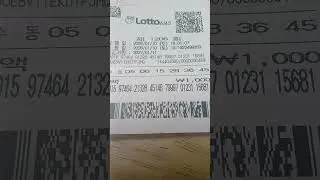 로또 1206회 당첨번호 1 3 17 26 27 42 B23         #로또1등 #로또당첨번호