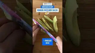 Mango Avocado Salsa 🥭🥗 #salsa #mangorecipe #avocadosalad #healthyrecipes