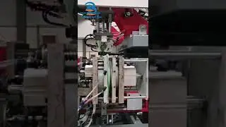 Blow molding machine display