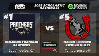 #1 [CA] Benjamin Franklin vs #5 [MI] Mason Bedford | 2025 Summer Scholastic Nationals | Playoffs