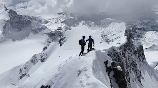 Piz Bernina 4049m Skitour von Morteratsch