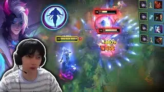 Rank 1 Aphelios : ONE COMBO DELETED 4 MAN Turning The Game - Engsub
