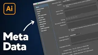 How to Edit Meta Data in Illustrator