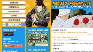COMO SUBIR DE N&Iacute;VEL R&Aacute;PIDO NO NARUTO ARENA #1