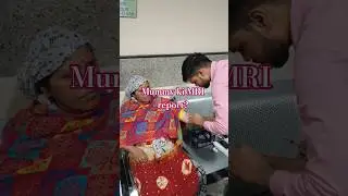 💔 Aaj Mummy Ka MRI Karwana Pada | Thoda Tension Wala Din..#hospital #mri #minivlog #youtubeshorts