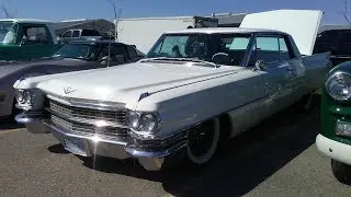 1963 Cadillac DeVille 390 in Aspen White with a 6.4 Litre Engine - The Classics