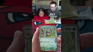 Amazing Hit Reaction! Tyranitar ex from the Pok&eacute;mon Obsidian Flames Expansion #shorts