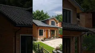 Brick Home😍 #brickhouse #brickdesign #brickhousebuilds #homedesignideas #newcollection
