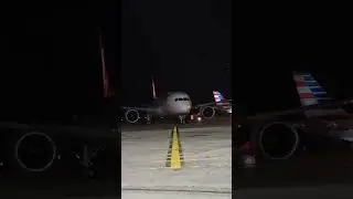 Midnight Arrival of TK203 ✈️ | Turkish Airlines at Seattle Airport