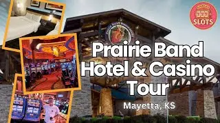 Внутри казино и курорта Prairie Band | Полный тур по отелю, этажу казино и удобствам в Майетте, ш...