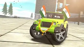 😈 Dollor (Song) Modified Mahindra Thar | indian Car Simulator 3D (Gadi wala Game)(Android Gameplay)
