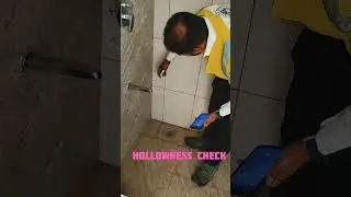 #hollownesscheck#tilework#tilecheck#shorts#viralshorts#manojdey#finishingwork