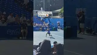 Sofia Costoulas of Belgium! 🇧🇪🤩 WTA 125 Manila QF #tennis #belgium #wta #philippines #sports #fyp