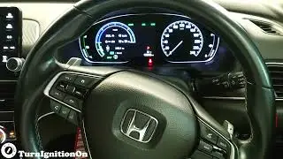 2020 Honda Accord Hybrid - Startup