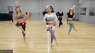 Beginner BELLY DANCE: Fun Workout! 🧿💃 #bellydance #dance #class