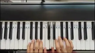 Exercice piano &ndash; Legato et Staccato (Niveau interm&eacute;diaire)